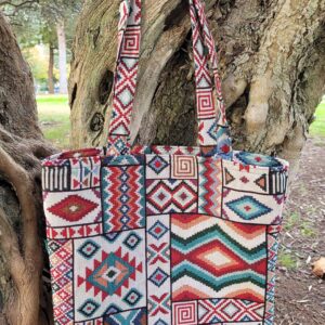 bolsa, bola Tote bag, bolsa con asas, bolsa de hombro.