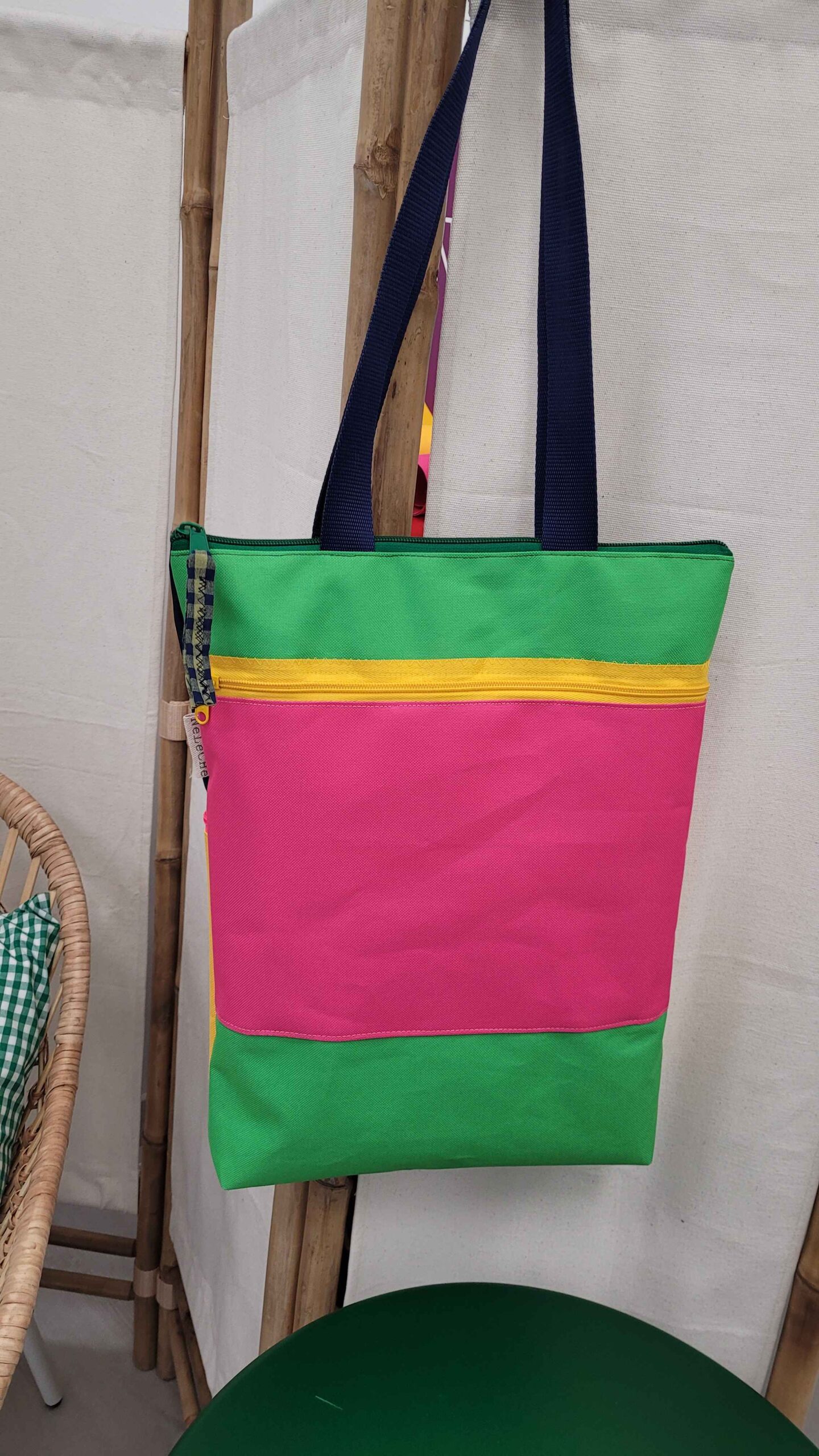 tote, totebag, bolso, bolsa, bolsa con cremallera, bolsillo antirobo