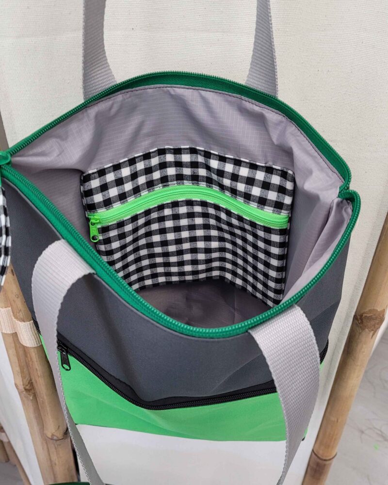 tote, totebag, bolso, bolsa, bolsa con cremallera, bolsillo antirobo
