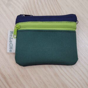 cartera-monedero, cartera 3 cremalleras, cordura