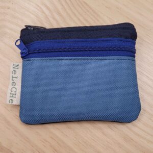 cartera-monedero, cartera 3 cremalleras, cordura
