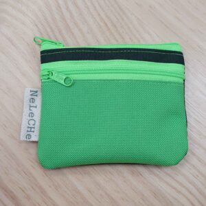 cartera 2 cremalleras, cartera monedero, dos cremalleras