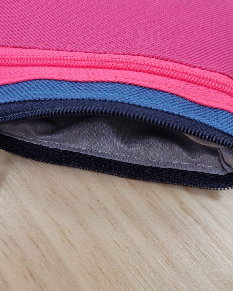 cartera 2 cremalleras, cartera monedero, dos cremalleras