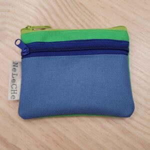 cartera 2 cremalleras, cartera monedero, dos cremalleras