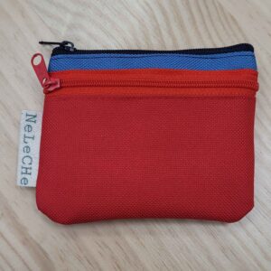 cartera-monedero, cartera 3 cremalleras, cordura
