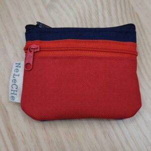 cartera-monedero, cartera 3 cremalleras, cordura