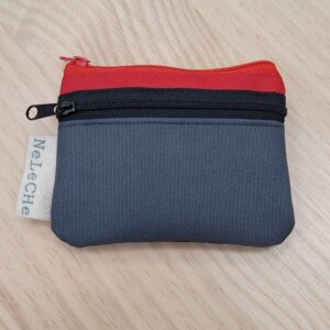 cartera-monedero, cartera 3 cremalleras, cordura