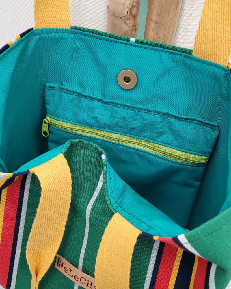bolso, bolso con asas, dos bolsillos interiores