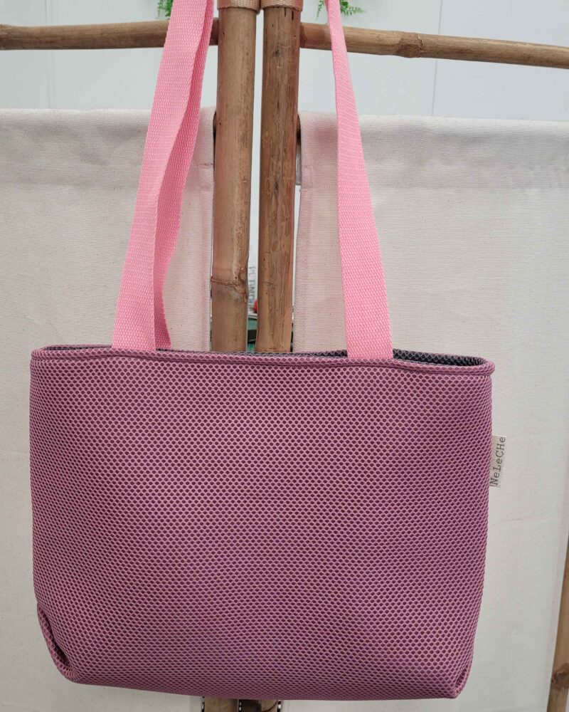 bolso reversible, bolso, bolso con asas
