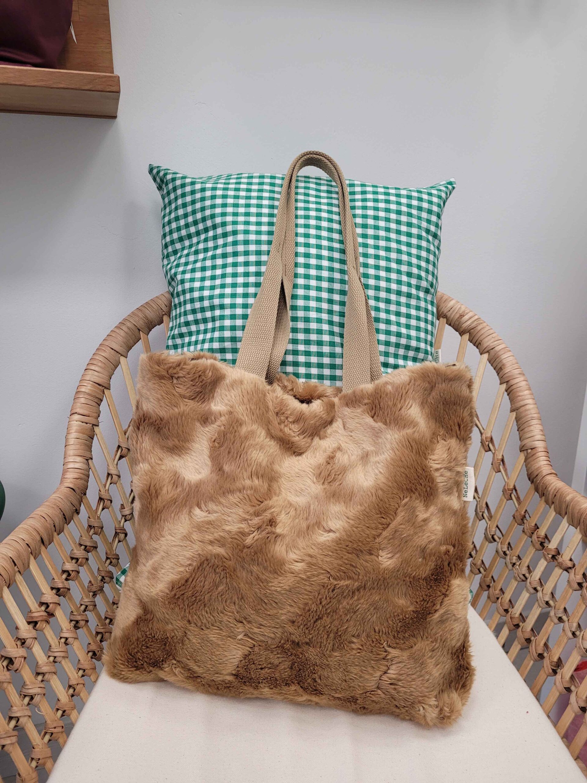 bolso, bolsa, bolso pelo, bolso de hombro